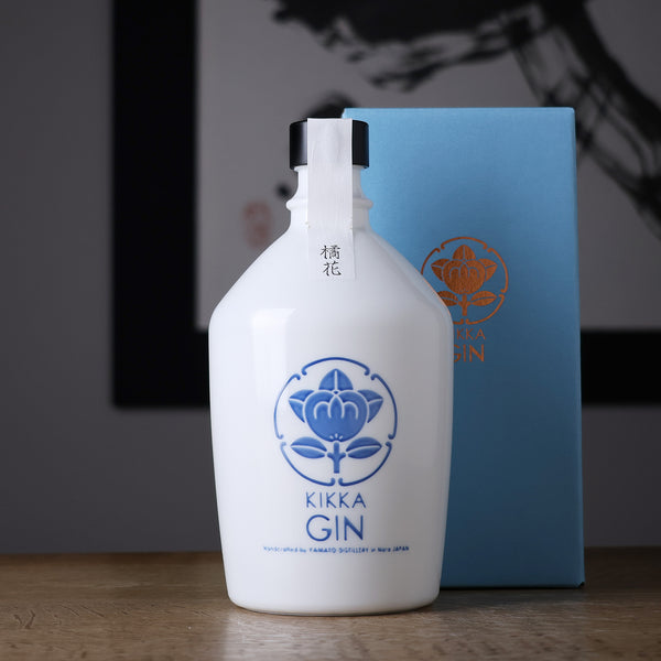 値下げ交渉⭕️【超限定】橘花ジン　KIKKA GIN彼誰時＋レギュラー 2本セット 久しぶりのステンレスボトルに入った限定品 ～ 橘花KIKKA GIN 彼